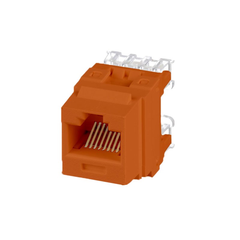 1 pcs : NK688MOR-Q - INSERT RJ45 JACK TO IDC CONN