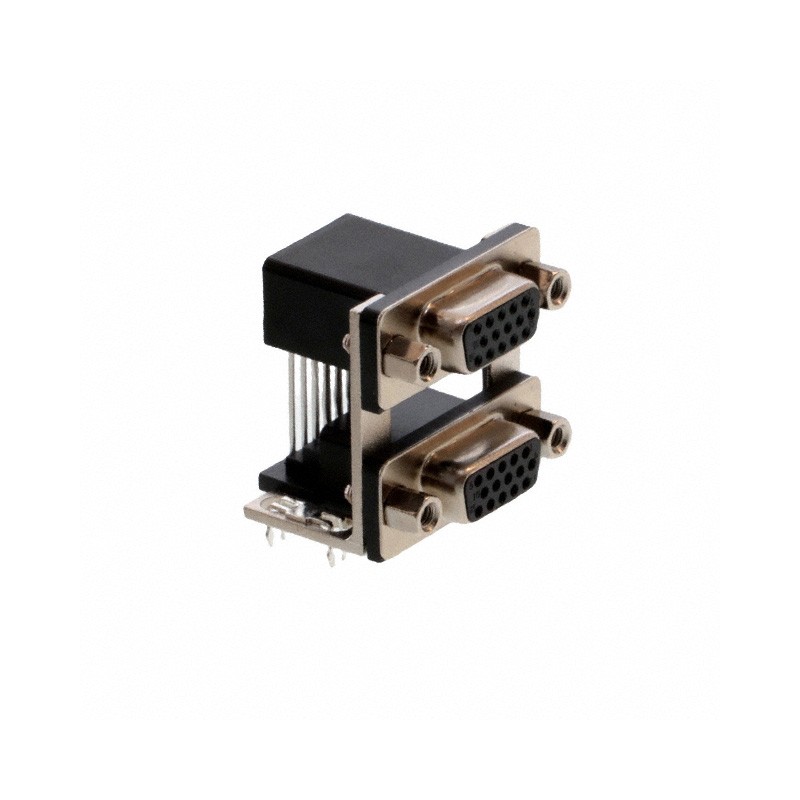 1 pcs : 178-H15-513R577 - CONN D-SUB PLUG 15POS R/A SLDR