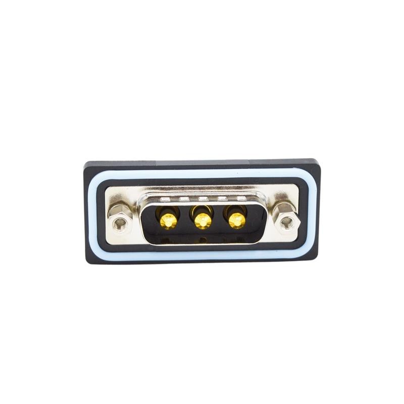 1 pcs : CDFV3W3113L451 - CONN D-SUB PLUG 3P PNL MNT SLDR