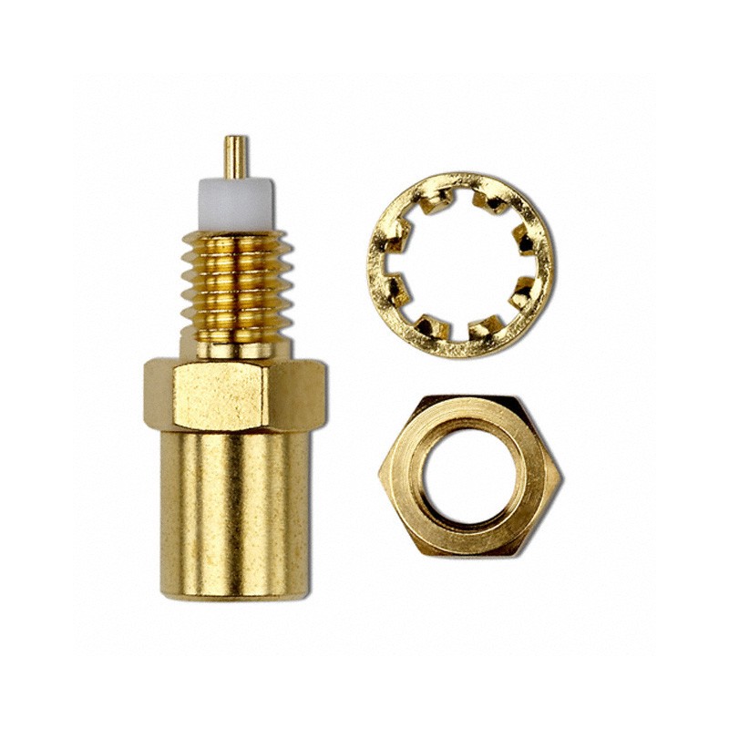 1 pcs : 72999 - CONN SMB RCPT STR 50 OHM SOLDER