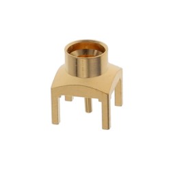 1 pcs : SMP-PF-P-HG-ST-TH2 - 50 OHM SMP PLUG, THROUGH-HOLE