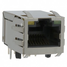 1 pcs : J1026F21CNL - CONN JACK 1PORT 100 BASE-TX PCB