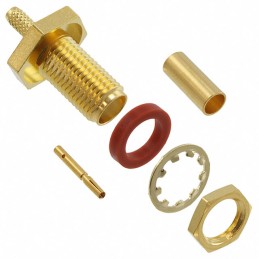 1 pcs : 0732512172 - CONN SMA JACK STR 50 OHM SOLDER