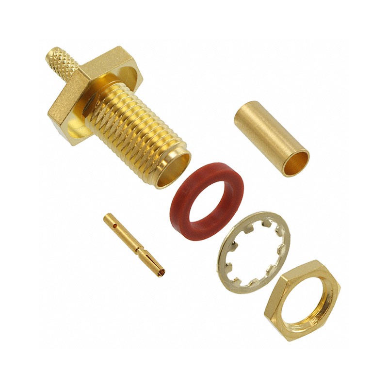 1 pcs : 0732512172 - CONN SMA JACK STR 50 OHM SOLDER