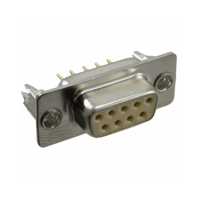 1 pcs : 772-E09-213R051 - CONN D-SUB RCPT 9P PNL MNT SLDR