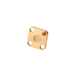 1 pcs : 60312322114620 - SMA PANEL JACK 4-HOLE FLANGE STR