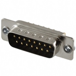 1 pcs : 773-E15-113R011 - CONN D-SUB PLUG 15POS R/A SLDR