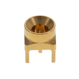 1 pcs : SMP-PC-P-HG-ST-TH2 - 50 OHM SMP PLUG, THROUGH-HOLE