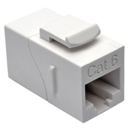1 pcs : N235-001-WH - INSERT RJ45 JACK COUPLER