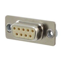 1 pcs : 772-E09-203R011 - CONN D-SUB RCPT 9POS PNL MNT