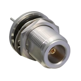 1 pcs : CONN001-W - CONN N RCPT STR 50 OHM PCB