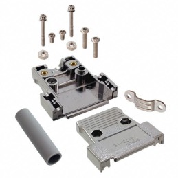 1 pcs : XM2S-1511 - CONN BACKSHELL 15POS 180DEG SHLD