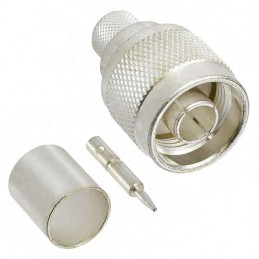 1 pcs : 1-1337415-0 - CONN N PLUG STR 50 OHM SOLDER