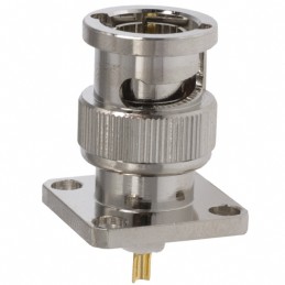 1 pcs : 2447A - CONN BNC PLUG STR 50 OHM SOLDER