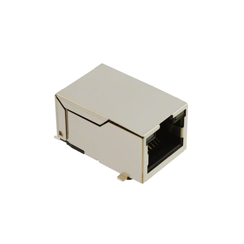 1 pcs : J3026G01DNLT - CONN JACK 1PORT 100 BASE-TX SMD
