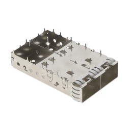 1 pcs : 2143451-1 - CONN SFP+ CAGE 1X2 SLD R/A