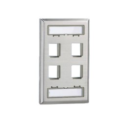 1 pcs : NKF4S - FACEPLATE SINGLE GANG SS