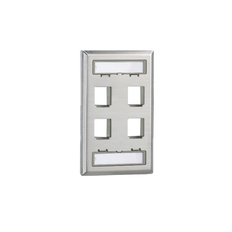 1 pcs : NKF4S - FACEPLATE SINGLE GANG SS