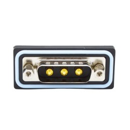 1 pcs : CDFR3W3113L411 - CONN D-SUB PLUG 3POS R/A SLDR