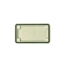 1 pcs : 1664350000 - PLATE COVER SIZE 3 PLASTIC GRAY