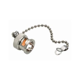 1 pcs : USP-PCB - CAP BNC W/ CHAIN