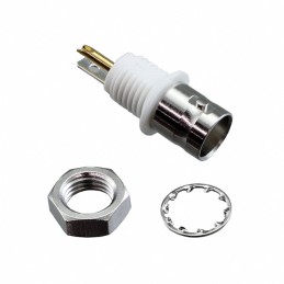 1 pcs : 0731155003 - CONN BNC JACK STR 50 OHM SOLDER