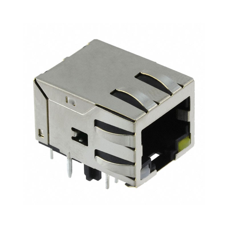 1 pcs : JKM-0201NL - CONN JACK 1PORT 100 BASE-TX PCB