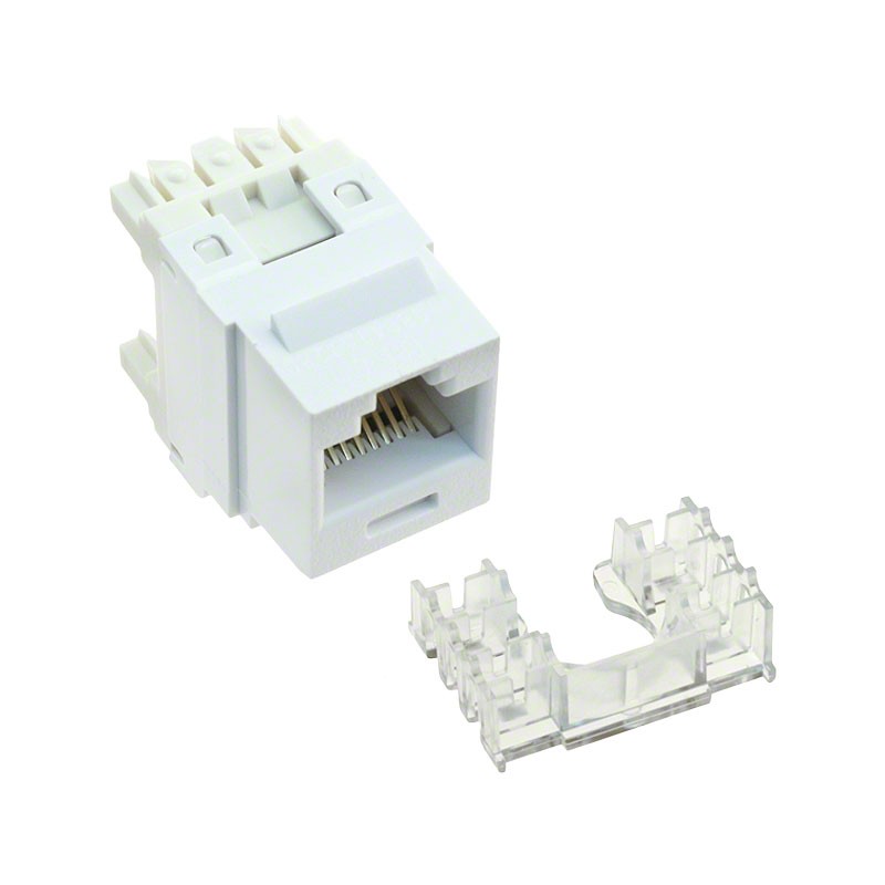 1 pcs : NK688MWH - INSERT RJ45 JACK TO IDC CONN