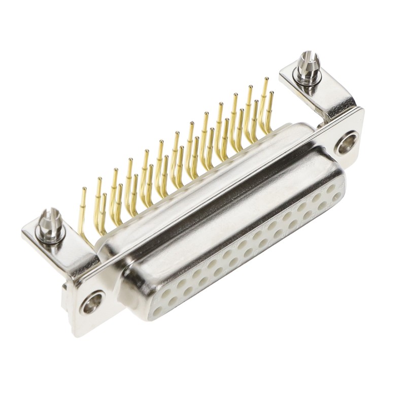 1 pcs : 173-E25-213R461 - CONN D-SUB RCPT 25POS R/A SLDR