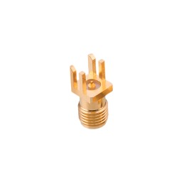 1 pcs : 60312202114513 - SMA PCB END LAUNCH JACK FLAT TAB