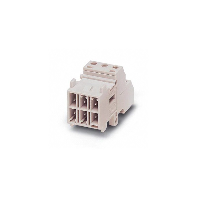 1 pcs : 1854019 - INSERT MALE 6POS SCREW