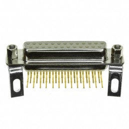 1 pcs : 173-E25-213R141 - CONN D-SUB RCPT 25POS R/A SLDR