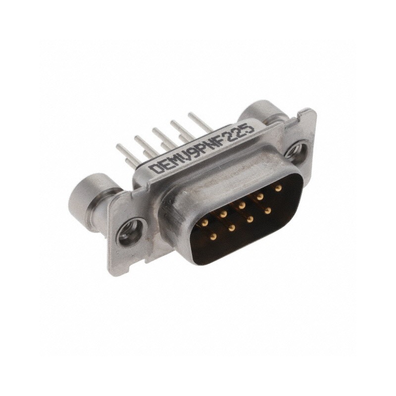 1 pcs : DEMV9PNF225 - CONN D-SUB PLUG 9P PNL MNT SLDR