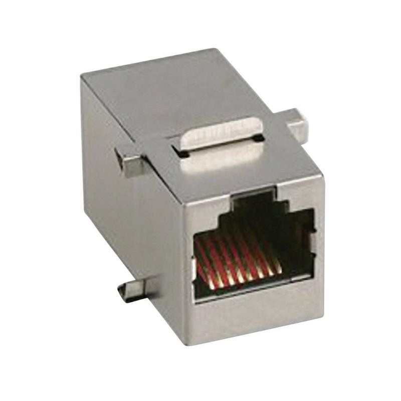 1 pcs : MH3101S-CAT6 - RJ45 SHIELDED COUPLER CAT6