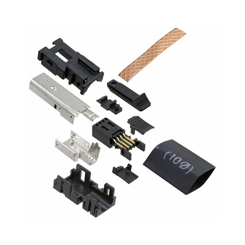 1 pcs : 2069250-1 - CONN IND MIN I PLUG 8P SLDR STR