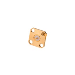 1 pcs : 60312422114521 - SMA PANEL JACK 4-HOLE FLANGE STR