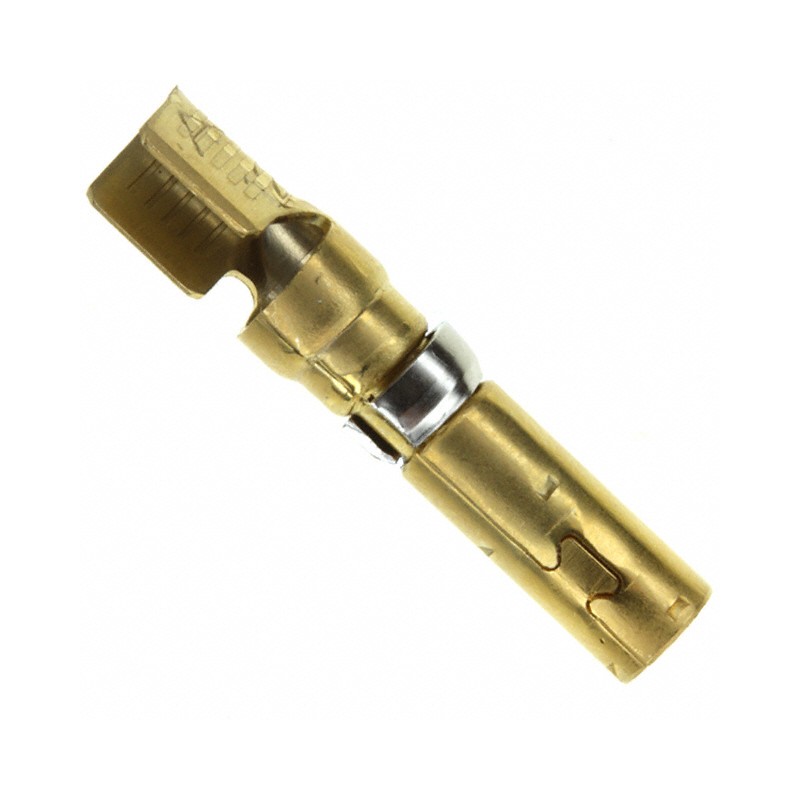 1 pcs : 213847-4 - CONN SOCKET 12-14AWG GOLD CRIMP
