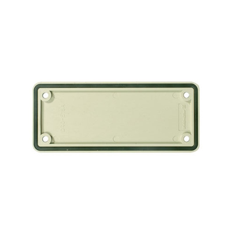 1 pcs : 1664390000 - PLATE COVER SIZE 6 PLASTIC GRAY