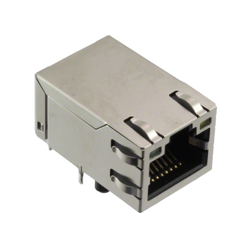 1 pcs : 0480250002 - CONN JACK 1PORT 100 BASE-T PCB