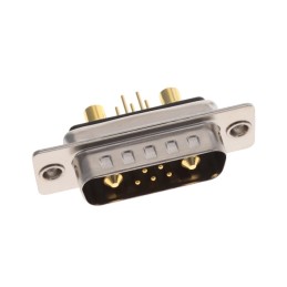 1 pcs : 681M7W2103L011 - CONN D-SUB PLUG 7P PNL MNT SLDR