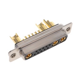 1 pcs : 680M13W3203L411 - CONN D-SUB RCPT 13P PNL MNT