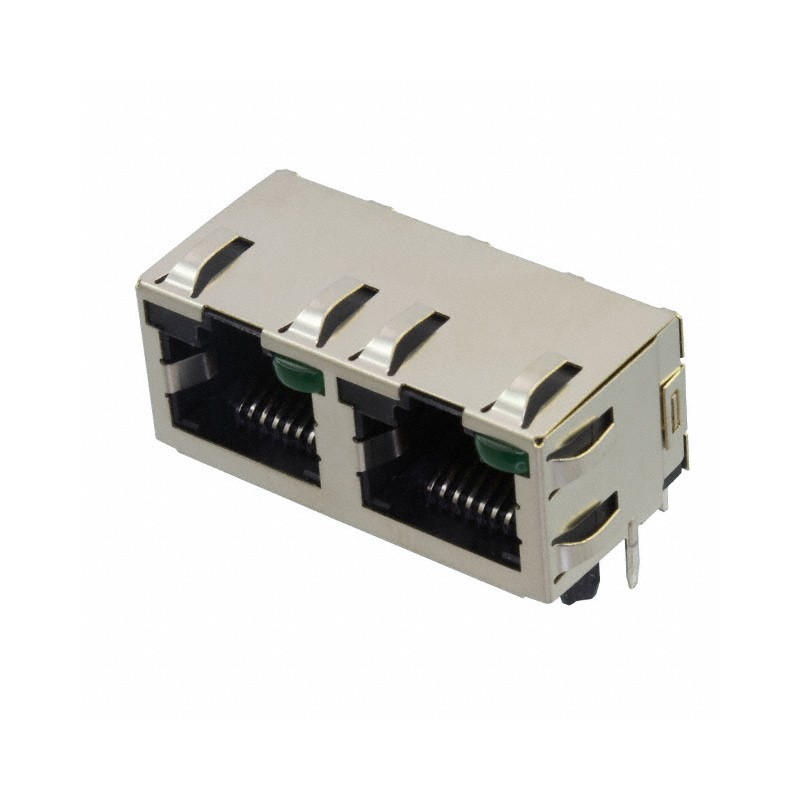 1 pcs : 6116353-2 - CONN MOD JACK 8P8C R/A SHIELDED