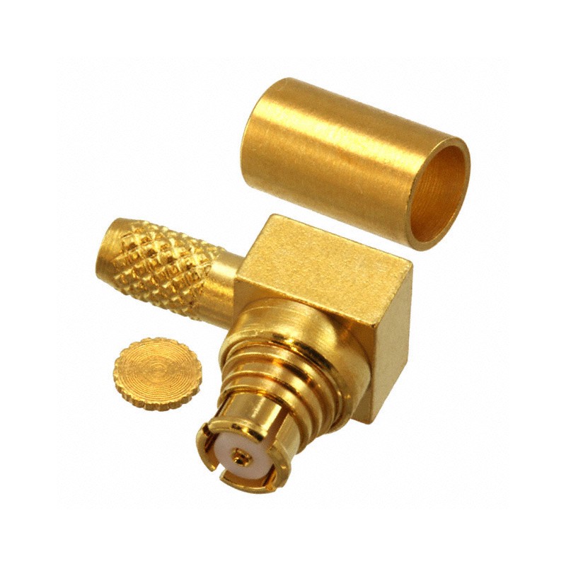 1 pcs : 0734155030 - CONN SMP JACK R/A 50 OHM SOLDER