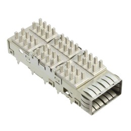 1 pcs : 1888631-2 - CONN QSFP+ CAGE W/HSINK PRESS RA