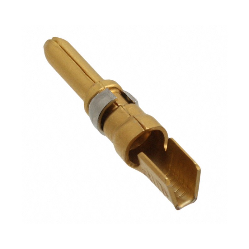 1 pcs : 213845-4 - CONN PIN 12-14AWG GOLD CRIMP