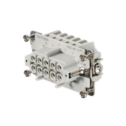 1 pcs : 1745770000 - INSERT FEMALE 10POS+1GND CLAMP