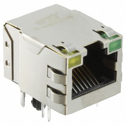 1 pcs : 5-6605704-9 - CONN JACK 1PORT 100 BASE-T