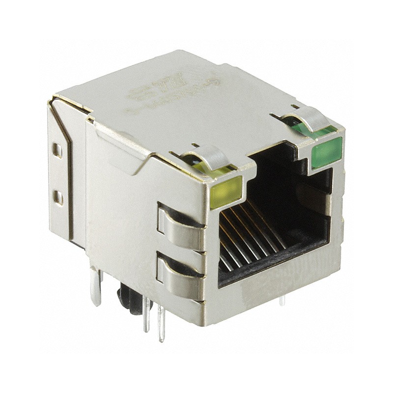 1 pcs : 5-6605704-9 - CONN JACK 1PORT 100 BASE-T