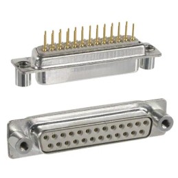 1 pcs : 172-025-213R031 - 25P // F // VT // NICKEL // 03