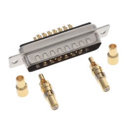 1 pcs : 682M17W2103L001 - CONN D-SUB PLUG 17P PNL MNT